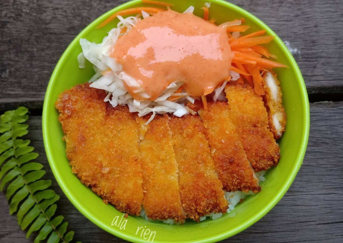 Rice Bowl Chicken Katsu