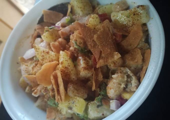 How to Make Homemade Chatpata papari chat