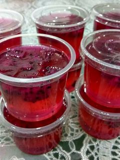 Foto resep Puding Buah Naga