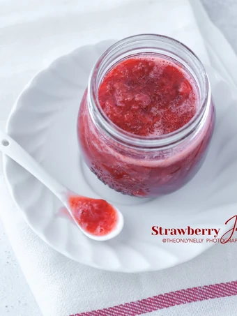 Cara Gampang Membuat Resep Selai Stroberi | Selai Strawberry | Strawberry Jam / Compote yang Lezat Anti Ribet, Bisa Manjain Lidah