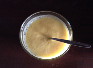 Una foto de Pudín amarillo