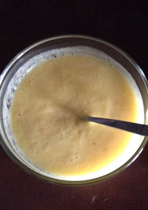 Una foto de Pudín amarillo