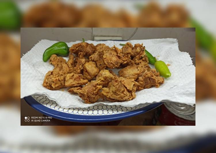 Recipe of Homemade Chicken popcorn