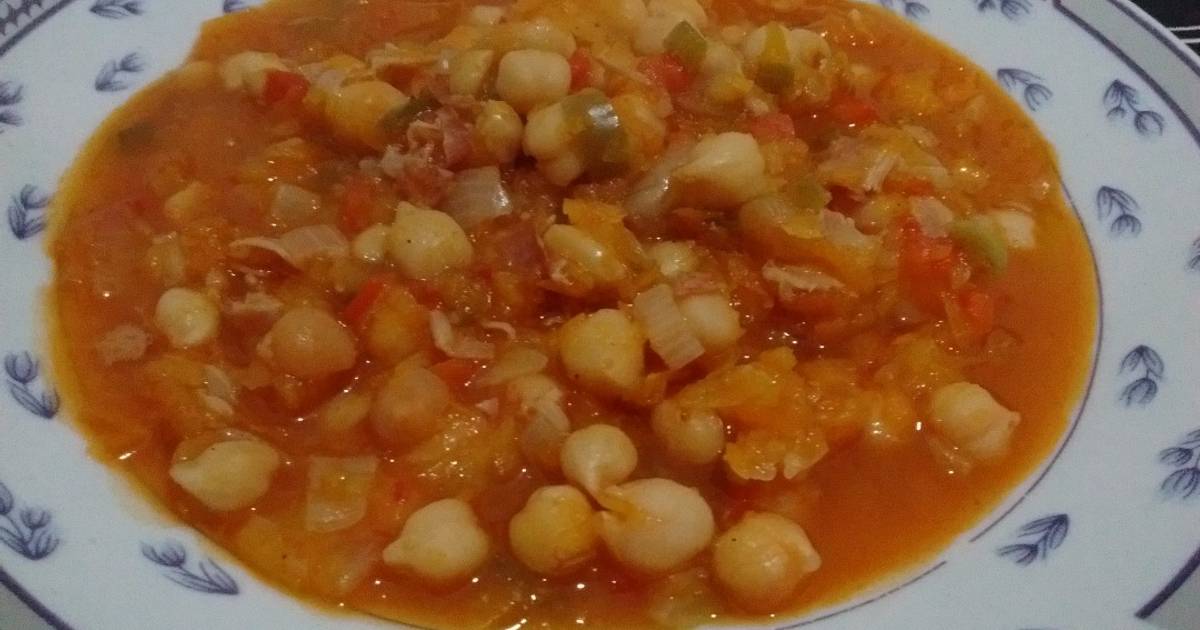 Guiso de garbanzos y zapallo 247 recetas caseras Cookpad