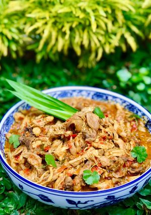 Foto resep Ayam Suwir Nyemek Bumbu Bali