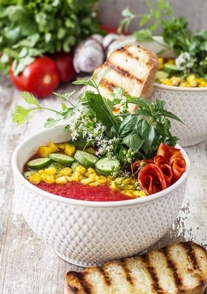 Zdjęcie przepisu Gazpacho.