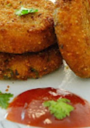 A picture of Vegetable Cutlets.