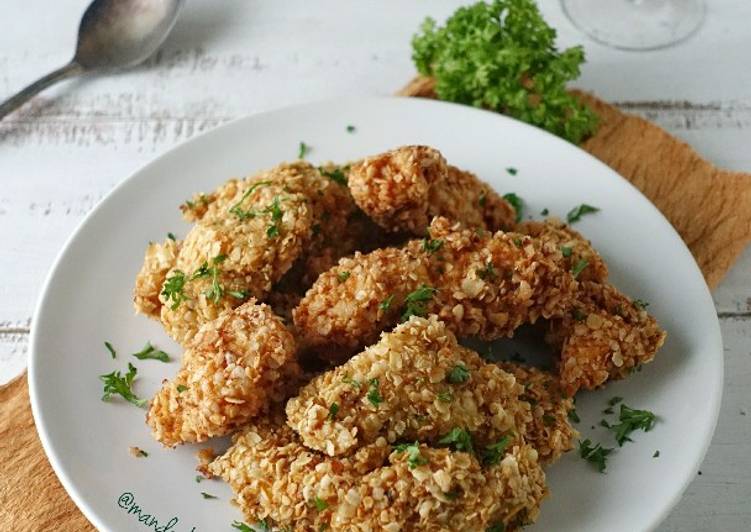 Chicken Crusted Oatmeal