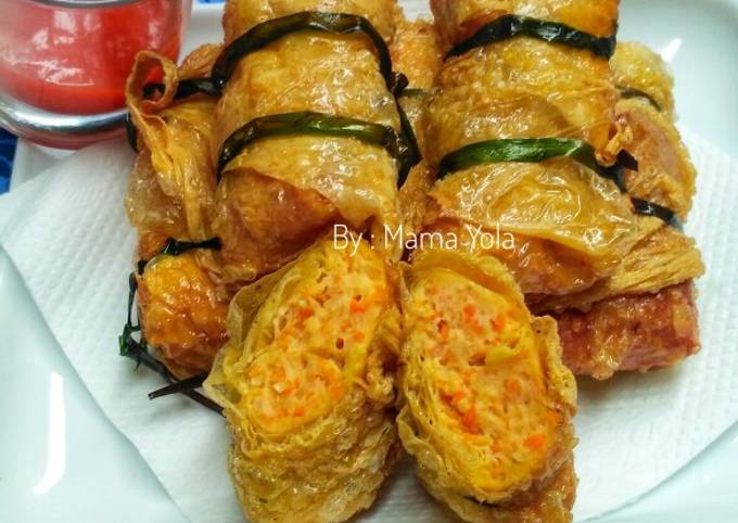 Resep Lumpia Udang Kulit Tahu Oleh Siti Hadijah Karo Karo Cookpad