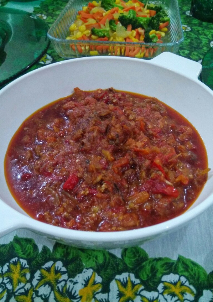 Foto resep Sambal pedo super pedas
