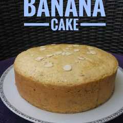 A picture of Banana Cake 5 Bahan.