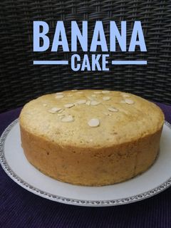 Foto resep Banana Cake 5 Bahan