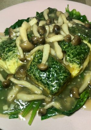 Foto resep Tahu shimeji ala restoran