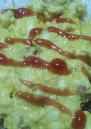 صورة لوصفة صلصه الجبن اللذيذه 🤤