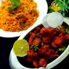 A picture of Roadside chilli chicken.