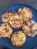 Tortitas de papa Hash Brown con queso