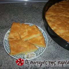 A picture of Cheese pie without filo from Epirus.