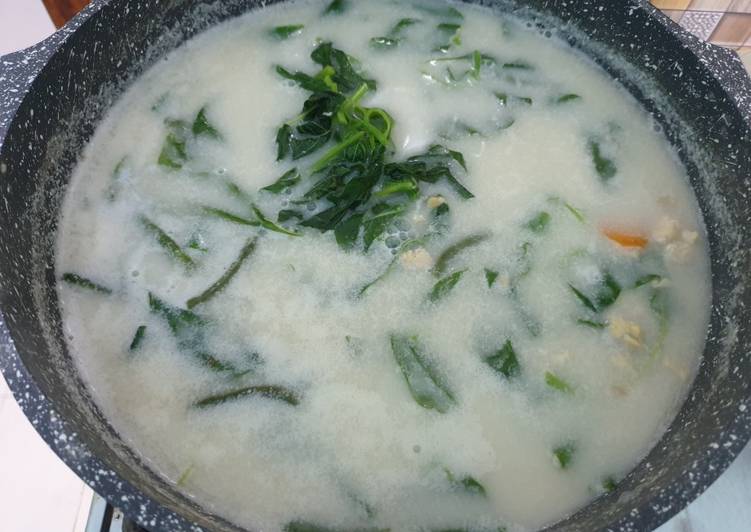 Resep Bobor Bayam, Enak Banget