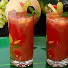 A picture of Mix fruit mint cooler.