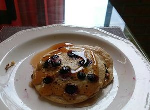 Una foto de Pancakes de avena