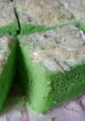 Foto resep Bolu Pandan / Pandan cake kukus