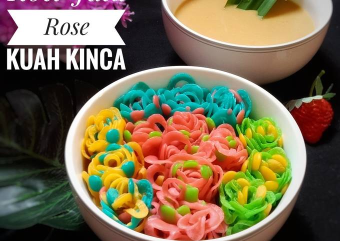 Roti Jala Rose Kuah Kinca