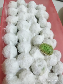 Foto resep Putri salju pandan