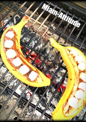 Une photo de Le barbecue, il me sert aussi pour les desserts !