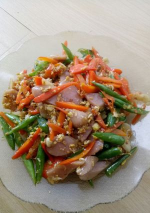 Foto resep Oseng oseng buncis wortel