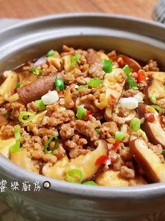 豬肉鮮蔬豆腐煲 的食譜成品照片