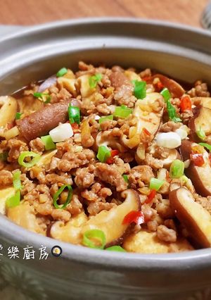 豬肉鮮蔬豆腐煲 的食譜成品照片