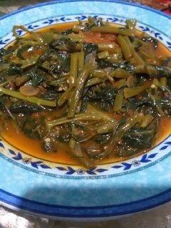 Foto resep Tumis kangkung saori