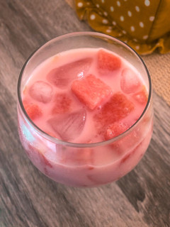 Foto resep Es semangka susu