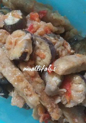 Foto resep Asem Manis Terong Tempe Gembus