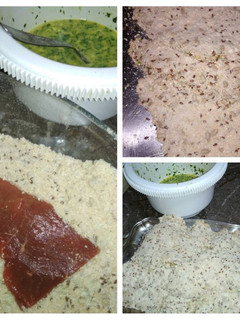 Una foto de Milanesas sin pan rallado