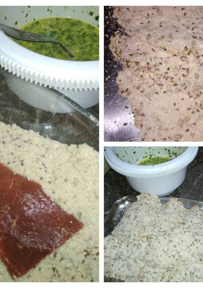 Una foto de Milanesas sin pan rallado