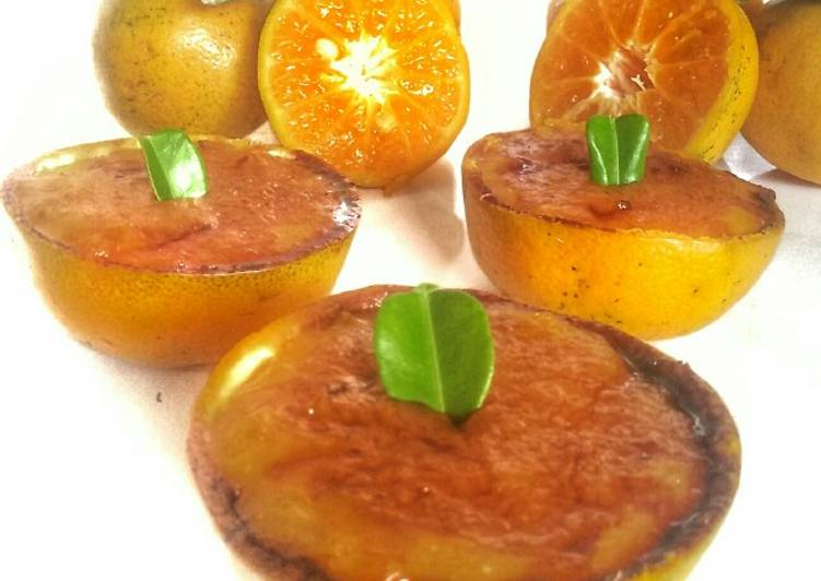 Cream Jeruk Brulee