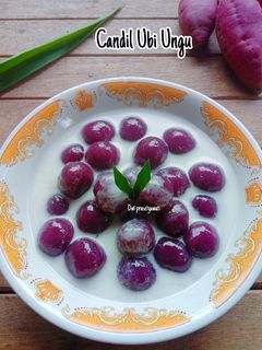 Foto resep Bubur candil ubi ungu