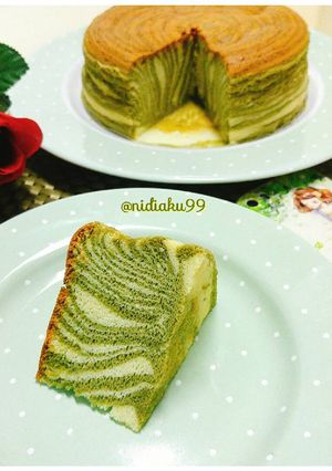 Foto resep Matcha japanese cotton cheesecake (gluten free)