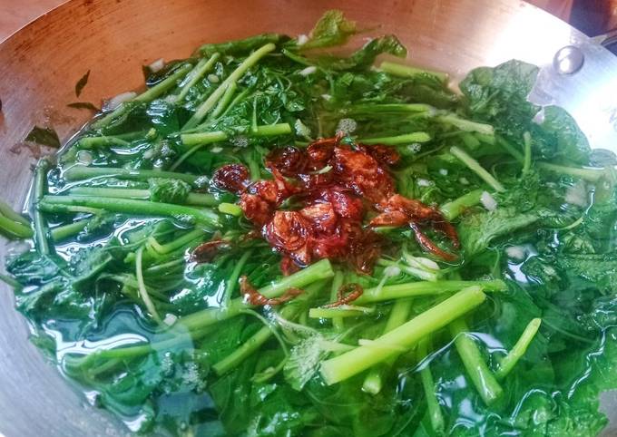 Cara membuat Sayur Bayam Bening Cemplung Cara membuat Sayur Bayam Bening Cemplung