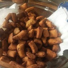 A picture of Mandazi bites (Chin chin).