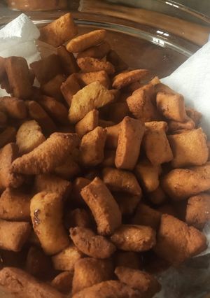 A picture of Mandazi bites (Chin chin).