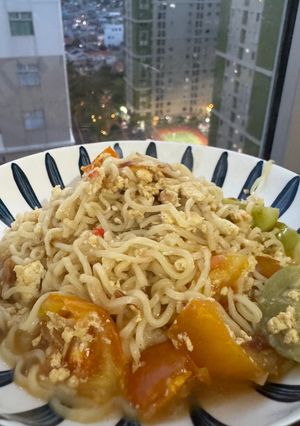 Foto resep Mie Nyemek Duo Tomat