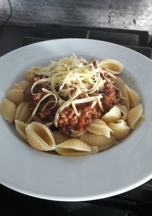 A picture of Bolognese Sauce.