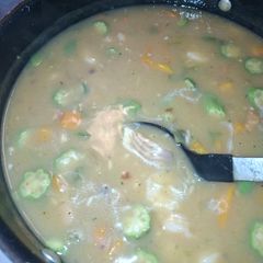 A picture of My Seafood Gumbo.