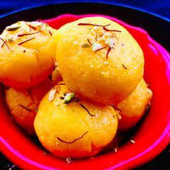 A picture of Rajbhog.
