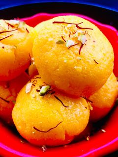A picture of Rajbhog.