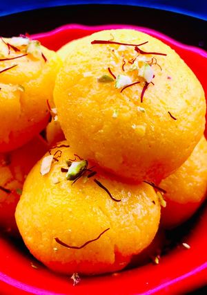 A picture of Rajbhog.