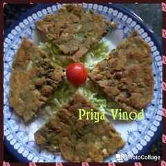 Mix veg Bajre ki roti A picture of Mix veg Bajre ki roti.