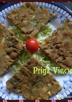 A picture of Mix veg Bajre ki roti.